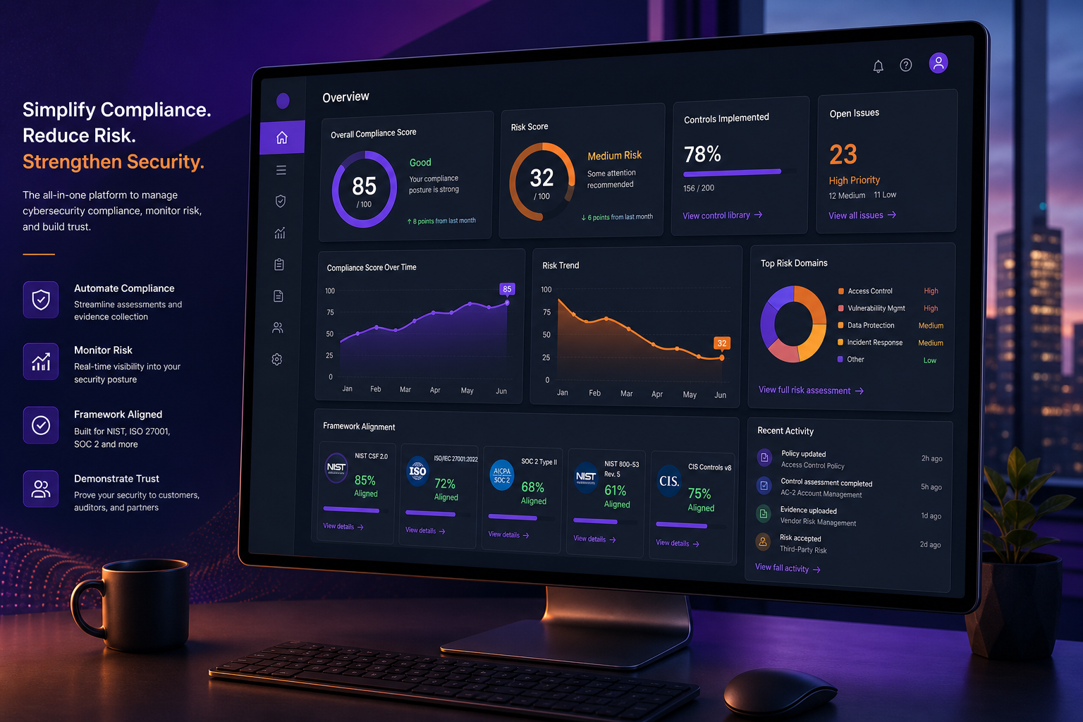 CyberPal cybersecurity compliance and management platform